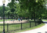 The park on Federal Hill in Baltimore