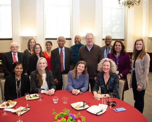 Dr. Taha Taha with colleagues on February 28, 2025