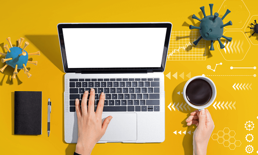 Article graphic of a laptop computer Article graphic of a laptop computer