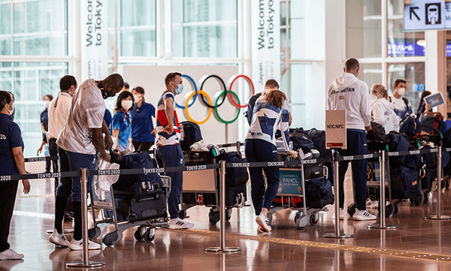 Olympics athletes in Tokyo