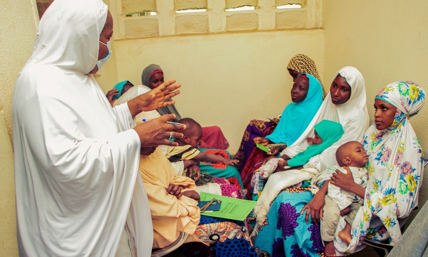 Family Planning Service Provider Educates Women on Family Planning