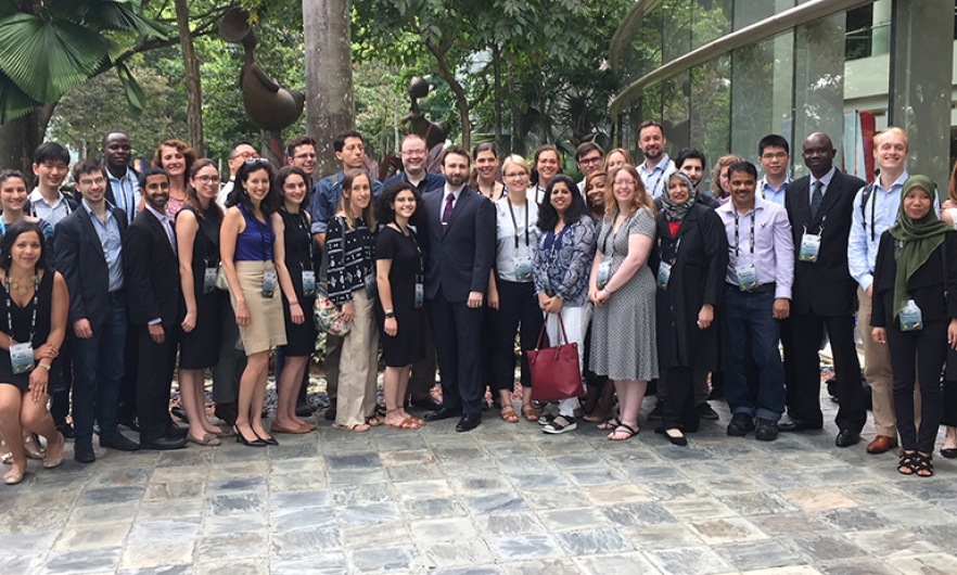 International biosecurity fellows at 7th International Meeting on Synthetic Biology