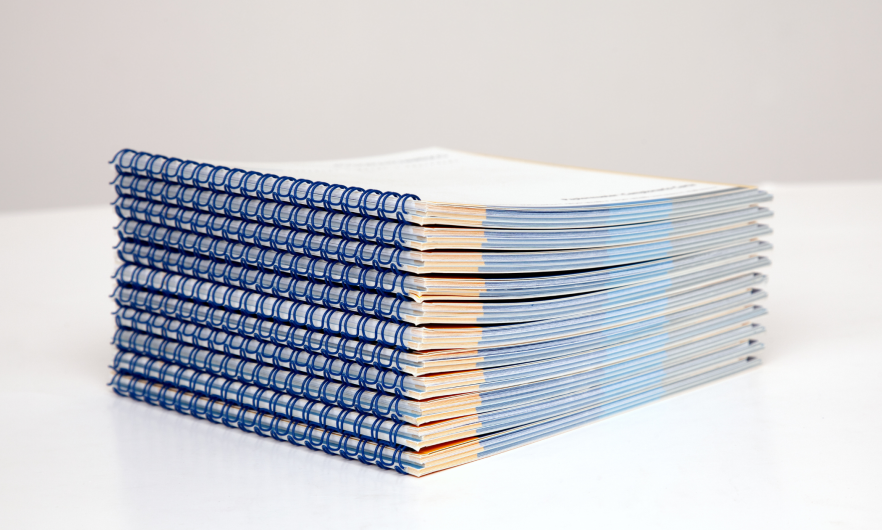 stack of notebooks