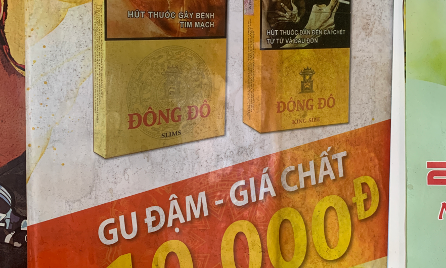 Vietnam cigarette ad