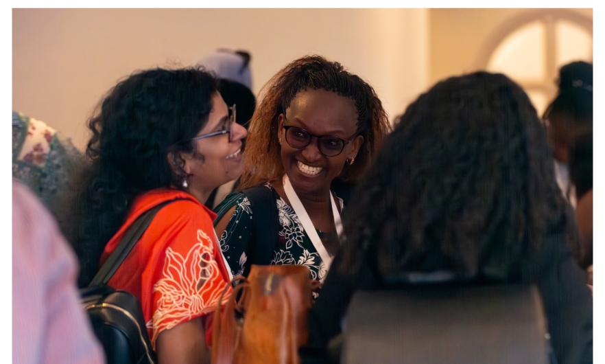 Attendees at the Center's SVRI reception