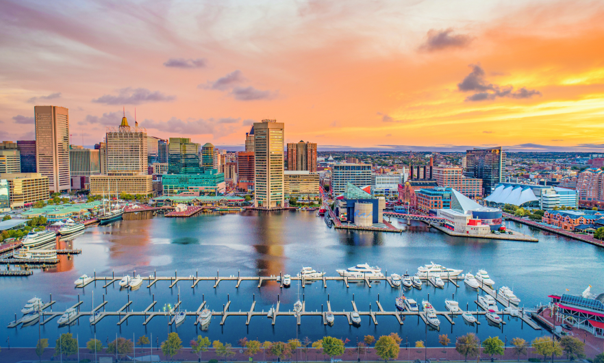 Baltimore inner harbor