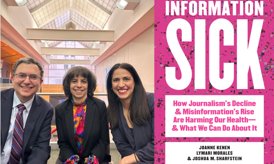 Book authors: Joanne Kenen, Lymari Morales and Joshua Sharfstein