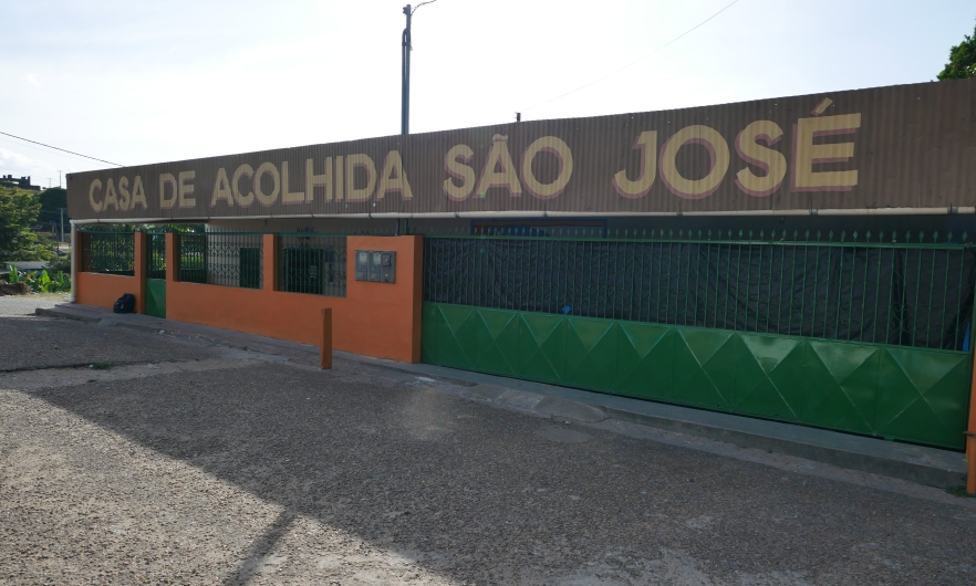 Casa de Acolhida Sao Jose, founded by Sister Ana Maria da Silva, to help women and children migrants in Pacaraima, Brazil is a 15-minute walk from the Venezuelan border.