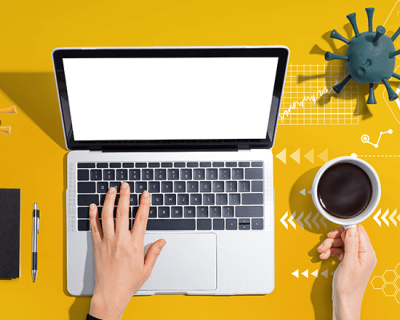 Article graphic of a laptop computer