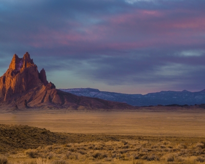 Sun setting on Shiprck