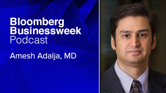 Amesh Adalja, MD Bloomberg Radio Interview