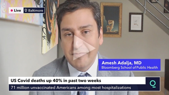 Amesh Adalja QuickTake 9/22/2021