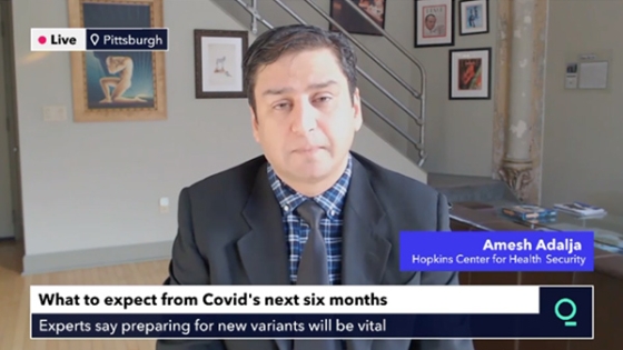 Amesh Adalja on Quicktake