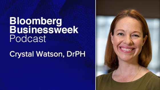 Crystal Watson on Bloomberg News