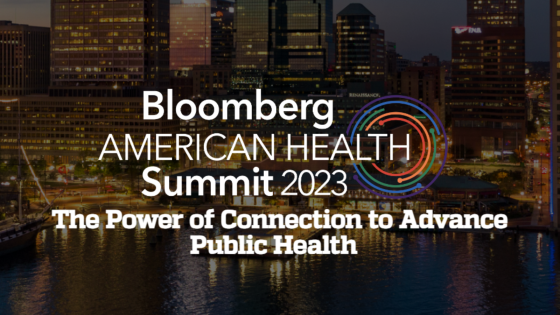 Graphic: Bloomberg American Health Initiative 2023: The Power of Connection to Advance Public Health