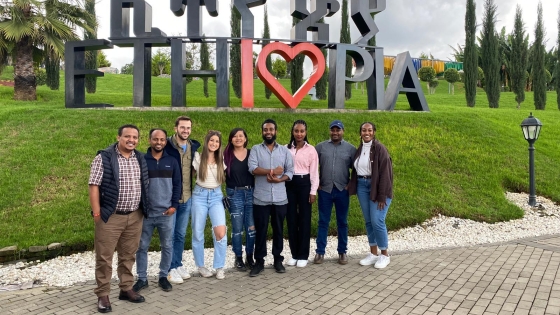 BSPH student group in Ethiopia BSPH student group in Ethiopia