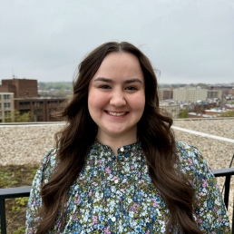 Headshot of PhD candidate Emily Peugh