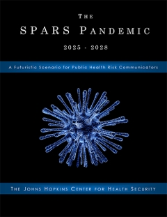 Report cover, SPARS Pandemic Scenario