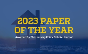 A simple title graphic that says 2023 Paper of the Year