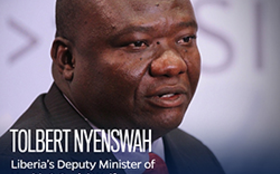 Tolbert Nyenswah Emerging Leader Award Poster Tolbert Nyenswah Emerging Leader Award Poster