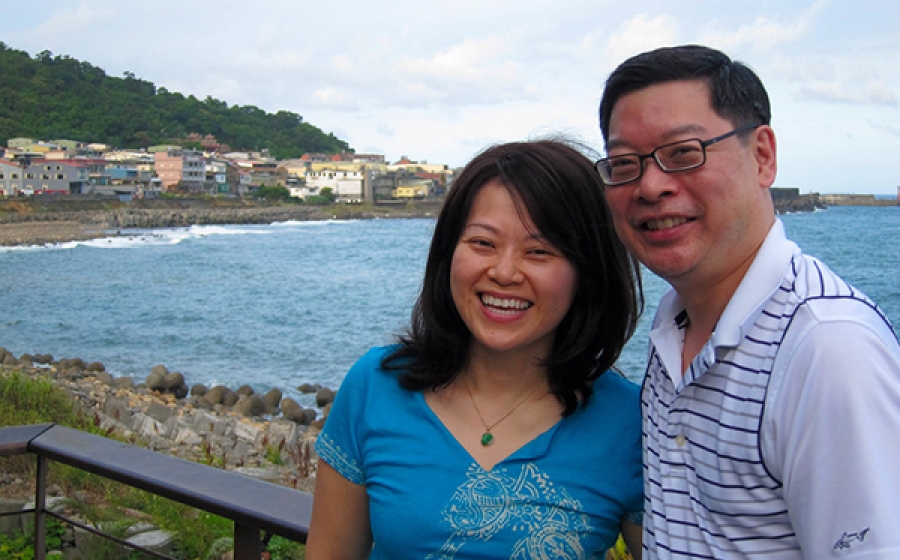 Linda Kao and Warren Goda on vacation Linda Kao and Warren Goda on vacation