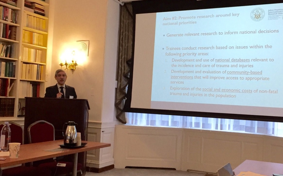 Dr. Hyder presents at Fogarty 