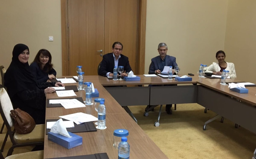 Meeting with HMC in Qatar