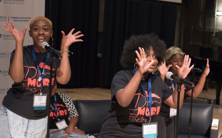 Dew More Baltimore Youth Poetry Team 