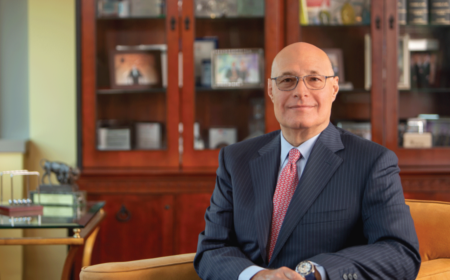 Fuad El-Hibri Fuad El-Hibri seated in his office
