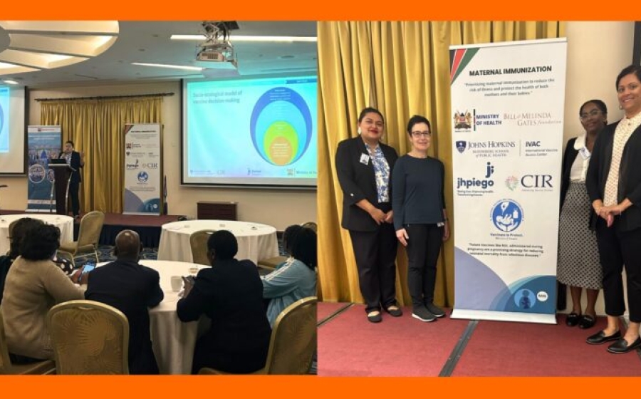 Presenters from Hopkins at meeting in Kenya