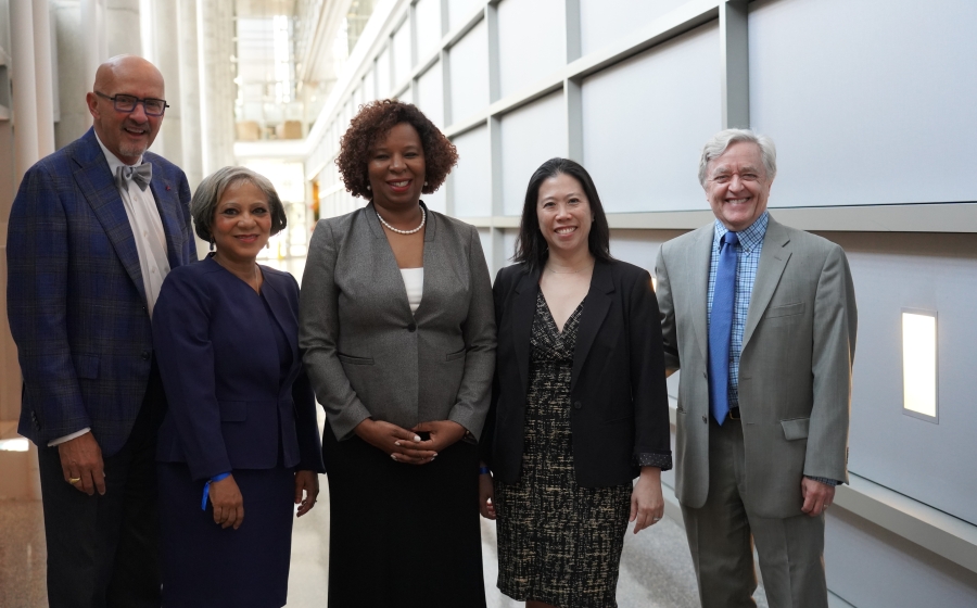 Second to left: Lisa Cooper at 2025 ICTR HLML event