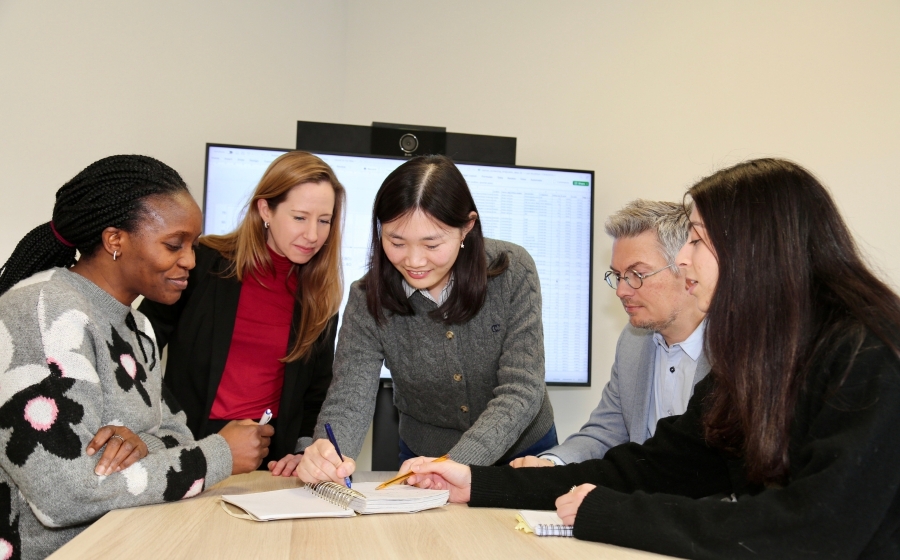 Hilary Robbins and RED Team members Hilary Robbins and RED Team members