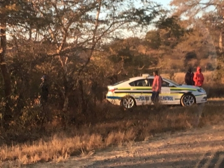 Police check speeding in Lusaka, Zambia