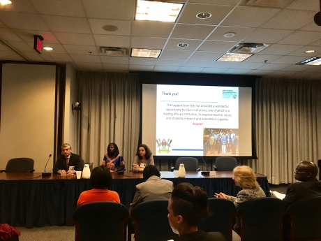 Dr. Hyder panel discussion