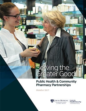 Report cover, NACDS, Serving the Greater Good: Public Health and Community Pharmacy Partnerships