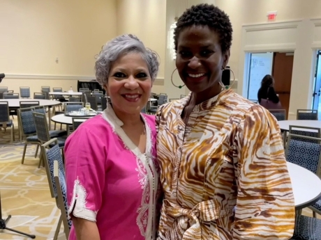 Lisa Cooper and Randi Woods