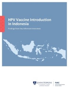 Thumbnail of brief on HPV Vaccine Introduction in Indonesia