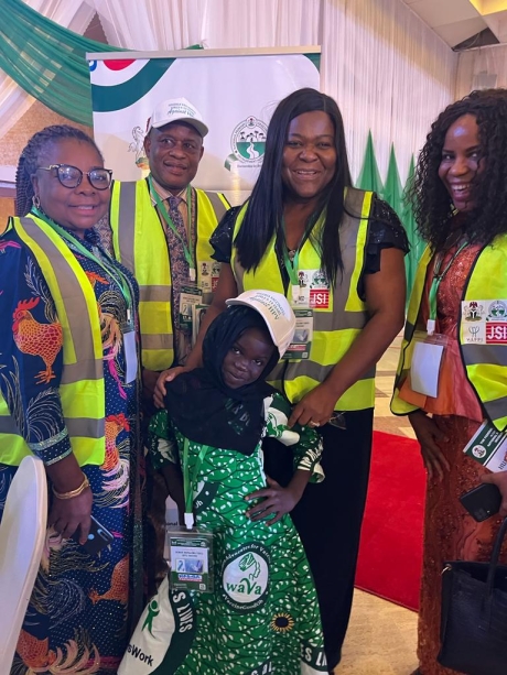 First adolescent girl in Nigeria vaccinated against HPV after the launch