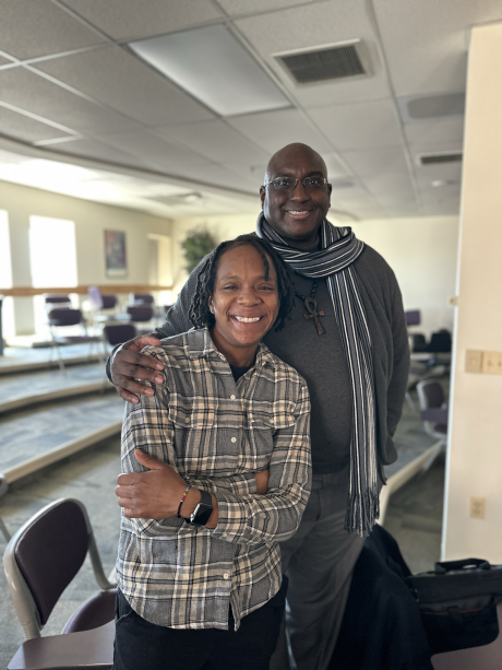 Dana Carr and Curtis Warren