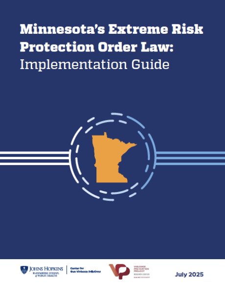 Minnesota’s Extreme Risk Protection Order Law: Implementation Guide cover