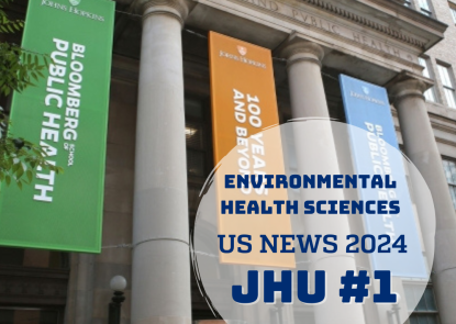 environmental health sciences US News 2024 Ranked number one