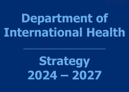 International Health Strategy 2024 - 2027