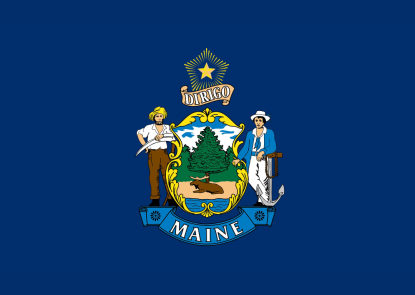 Maine state flag