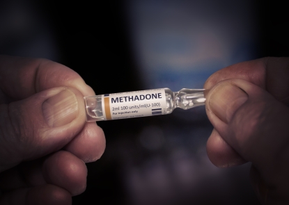 image of methadone vial